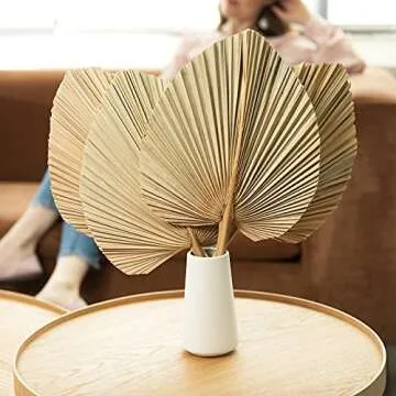 Boho Dried Palm Leaves for Weddings & Home Decor