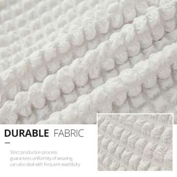 Elevate Your Space with NICEEC Armchair Slipcover Ivory