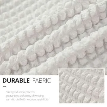 Elevate Your Space with NICEEC Armchair Slipcover Ivory