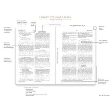 Legacy Standard Bible Compact Edition Faux Leather Mustard