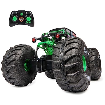 Monster Jam, Official Mega Grave Digger All-Terrain Remote Control Monster Truck, Over 2 Ft. Tall, 1...