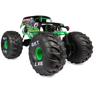 Monster Jam, Official Mega Grave Digger All-Terrain Remote Control Monster Truck, Over 2 Ft. Tall, 1:6 Scale, Kids Toys for Boys and Girls Ages 4 and Up