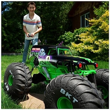 Monster Jam, Official Mega Grave Digger All-Terrain Remote Control Monster Truck, Over 2 Ft. Tall, 1:6 Scale, Kids Toys for Boys and Girls Ages 4 and Up