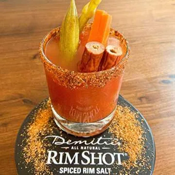 Demitri's Bacon RimShot Spiced Rim Salt for Cocktails 4oz