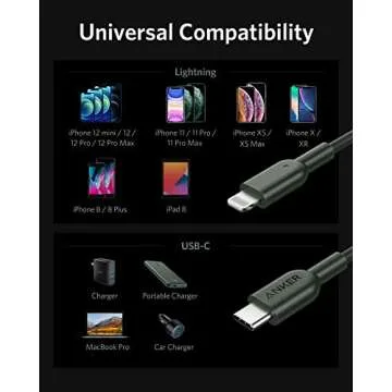 Anker USB C to Lightning Cable - Durable Fast Charging Solution