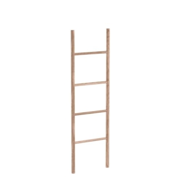 Sandstone & Sage Blanket Ladder for Stylish Home Storage
