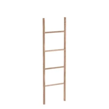 Sandstone & Sage Blanket Ladder for Stylish Home Storage