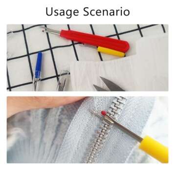 GDMINLO Colorful Seam Ripper Kit - 5 Essential Tools