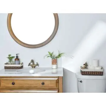 Stylish StorageWorks Wicker Baskets for Home Organization