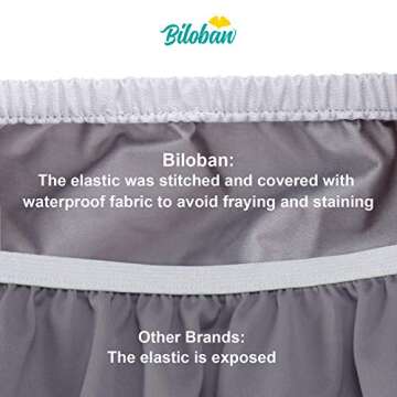 Biloban Reusable Diaper Pail Liners for Ubbi 2 Pack