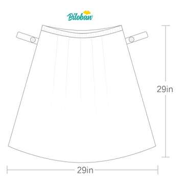 Biloban Reusable Diaper Pail Liners for Ubbi 2 Pack