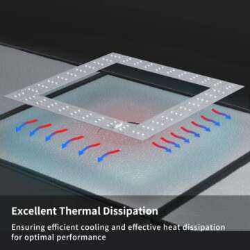 RALENO Photo Studio Light Box, 20''x20'' Photo Box, Light Box Photography (120 LEDs, 5500K, 97CRI, 50W, 6 Color PVC Backdrops) for Still Life Photography, Model: PKL-D550