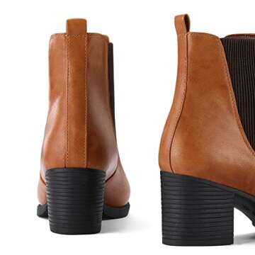 Stylish COASIS Women's Chelsea Boots with Chunky Heel