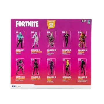 Fortnite Chapter 2 Battle Royale 10-Pack Figures Amazon Exclusive