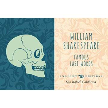 William Shakespeare Tiny Book for Collectors and Gifts