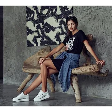 Jeossy Women's Trendy Chunky Casual Sneakers - Comfort & Style