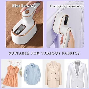 Portable Travel Garment Steamer Mini Compact Iron