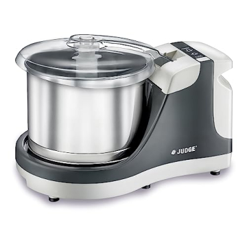 Judge By Prestige Table Top 2 Liter Wet Grinder with Coconut Scraper and Atta Kneader Attachments [1...