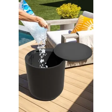 Veradek Kona Chill Side Table - Stylish 2-in-1 Cooler