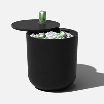 Veradek Kona Chill Side Table - Stylish 2-in-1 Cooler