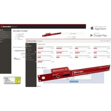 Room Alert 12SR Secure Monitor with Proactive Alerts