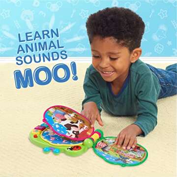 CoComelon Learning Book Interactive Toy for Toddlers – 3 Modes, Music & Fun!