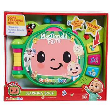 CoComelon Learning Book Interactive Toy for Toddlers
