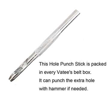 Somlcen Classic Plaid Genuine Leather Belt for Men