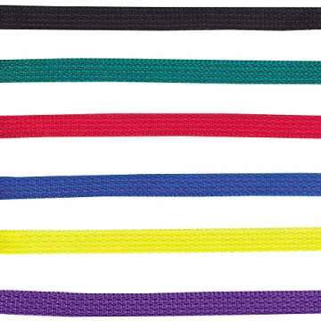 Guardian Gear Nylon Kennel Leads Set of 6 in Multicolor