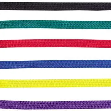 Guardian Gear Nylon Kennel Leads Set of 6 in Multicolor