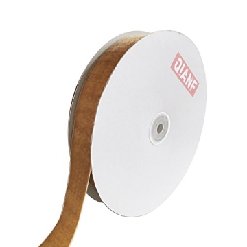 QIANF Vintage Khaki Velvet Ribbon - Elegant Décor Solution
