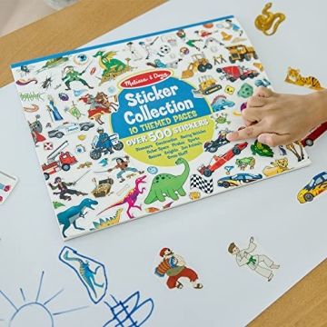 Melissa & Doug Coloring and Sticker Pad for Kids