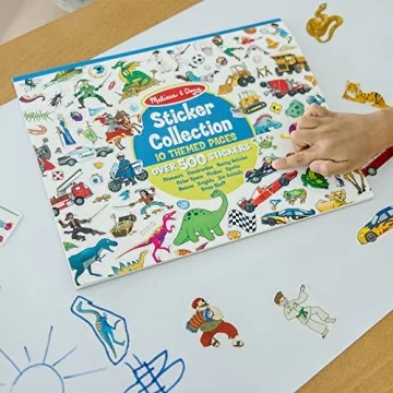 Melissa & Doug Coloring and Sticker Pad for Kids
