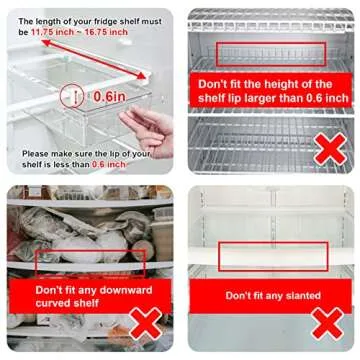 Pumboom Refrigerator Organizer Bins for Smart Storage Solutions