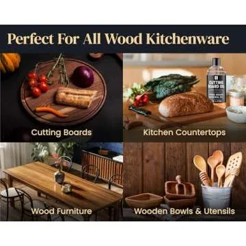 Mevell Food Grade Mineral Oil 16 Oz USA Kitchen Conditioner