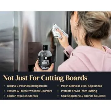 Mevell Food Grade Mineral Oil 16 Oz USA Kitchen Conditioner