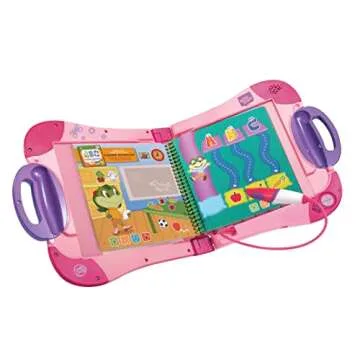 LeapFrog LeapStart Electronic Book, Educational and Interactive Playbook Toy for Toddler and Pre School Boys & Girls 2, 3, 4, 5, 6, 7 Year Olds, Pink
