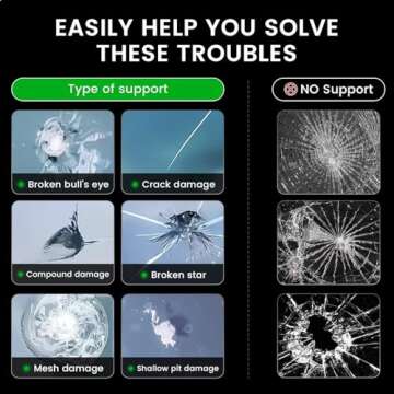 Easy Windshield Repair Kit for Chips and Cracks