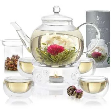 Teabloom Flowering Tea 12 Pack Gift Canister