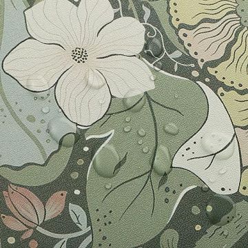 Vibrant HeloHo Peel and Stick Floral Wallpaper