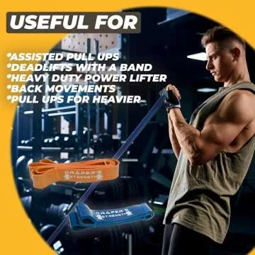 Draper's Strength Heavy Duty Loop Bands for Powerlifting