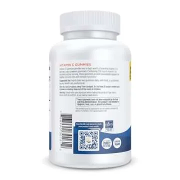 Nordic Naturals Vitamin C Gummies, Tart Tangerine - 120 Gummies - 250 mg Vitamin C - Immune Support, Antioxidant Protection, Child Growth & Development - Non-GMO, Vegan - 60 Servings