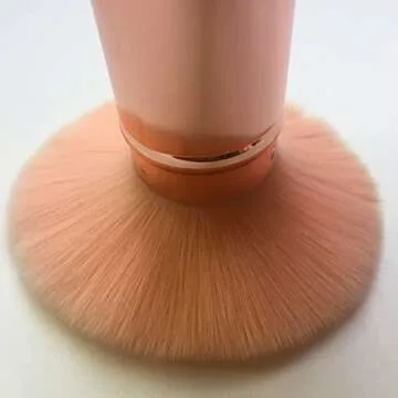 RN BEAUTY Retractable Kabuki Brushes Blush Brush Foundation Powder Brush Face Blender Brush Multi-function Cosmetic Makeup Brush Professional Mineral Blending Buffing Concealer Brush Aluminum Case