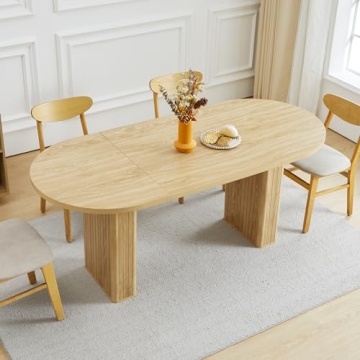 Beautiful 70.8 Inch Kitchen Dining Table for Family Gatherings