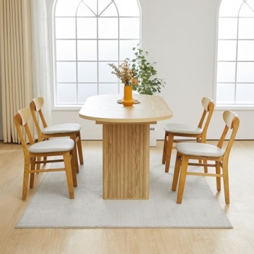 70.8 Inch Versatile Kitchen Dining Table for Gatherings