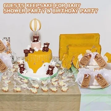 Dansib 25 Bear Baby Shower Favors - Adorable Soap Gifts