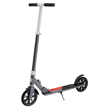 Mongoose Trace 180 Kick Scooter - Lightweight, Foldable, Adult Kids Scooter