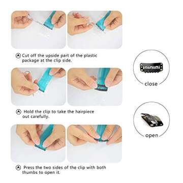 Dreamlover Colored Hair Extensions for Kids, Hair Accessories for Girls, Crazy Hair Day Accessories, 24 Pieces