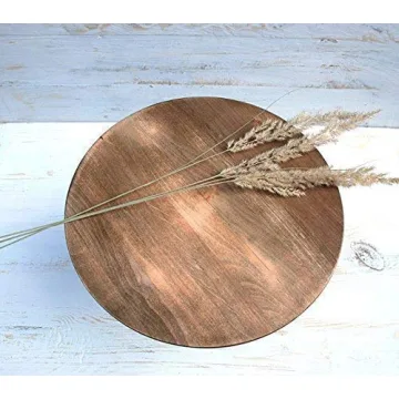 Rustic Wooden Cake Stand for All Occasions