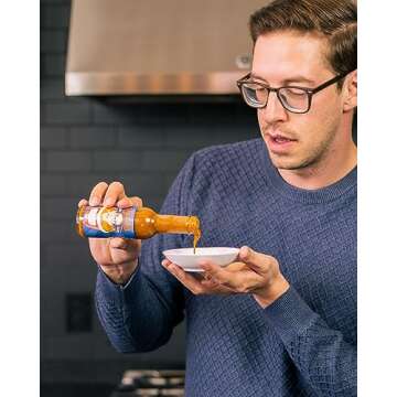 Keith's Chicken Sauce: Hot Sauce with Ranch Flavor 5 oz